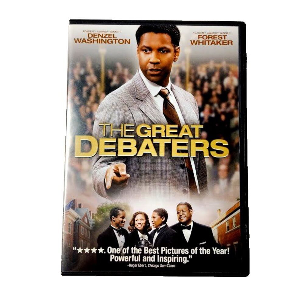 The Great Debaters DVD PG 13 Movie 2008 Romance Drama Denzel Washington